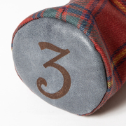 SEAMUS Fairway Wood Cover 3 County Galway Grey Leather