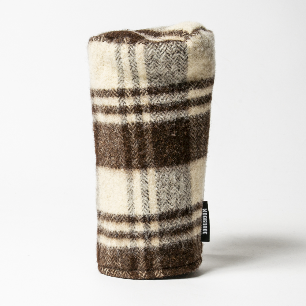 MOGSHADE モグシェイド Driver Cover ドライバーカバー Tartan Brown ブラウン