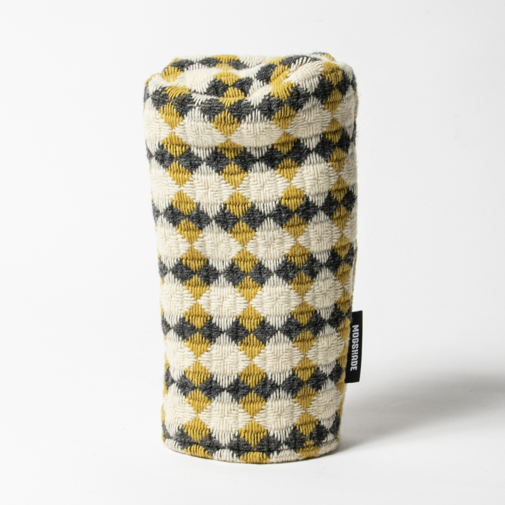 MOGSHADE モグシェイド Fairway Wood Cover フェアウェイウッドカバー Azulejo Pale Yellow/Grey イエロー/グレー