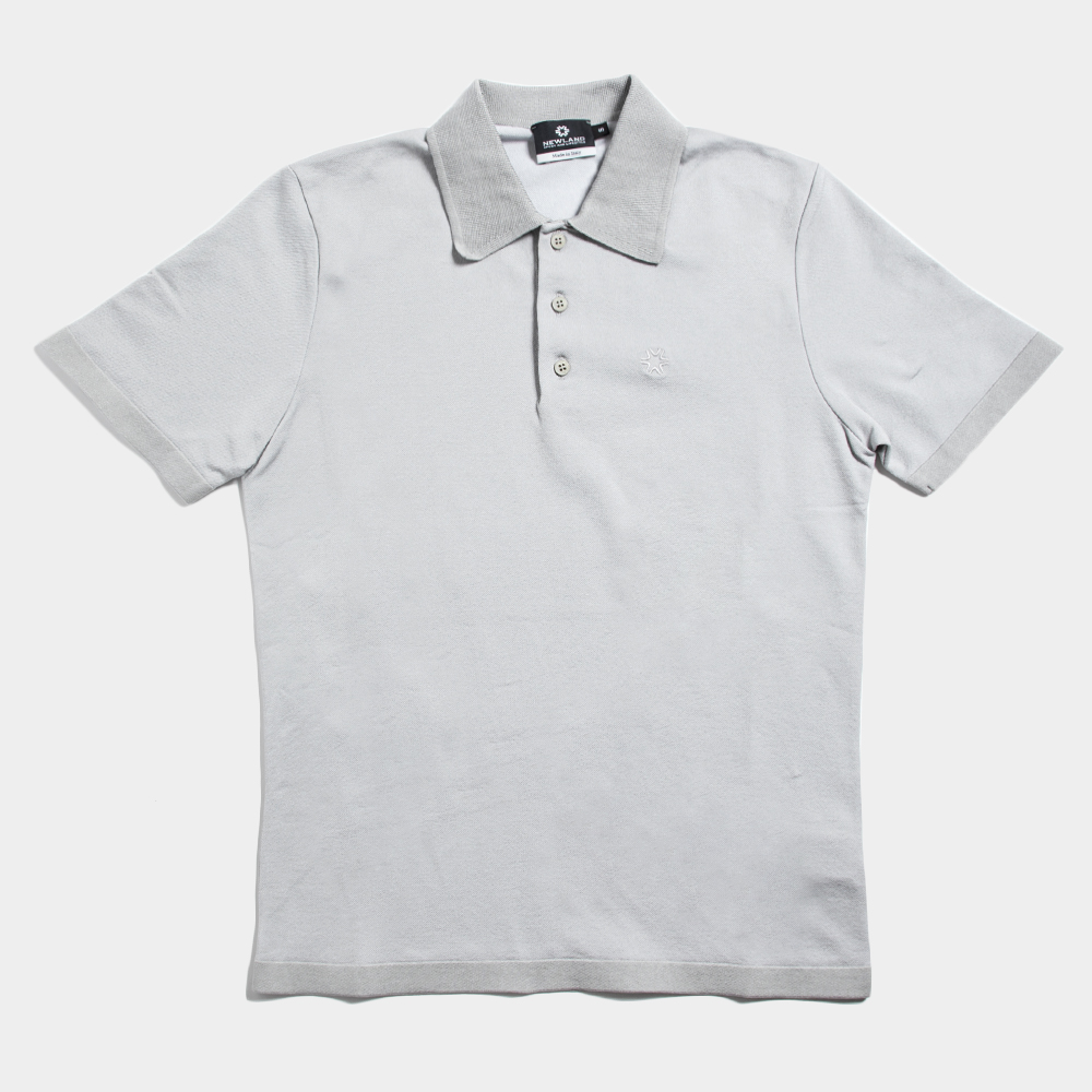 NEWLAND Men's Polo National-G4B Light Grey