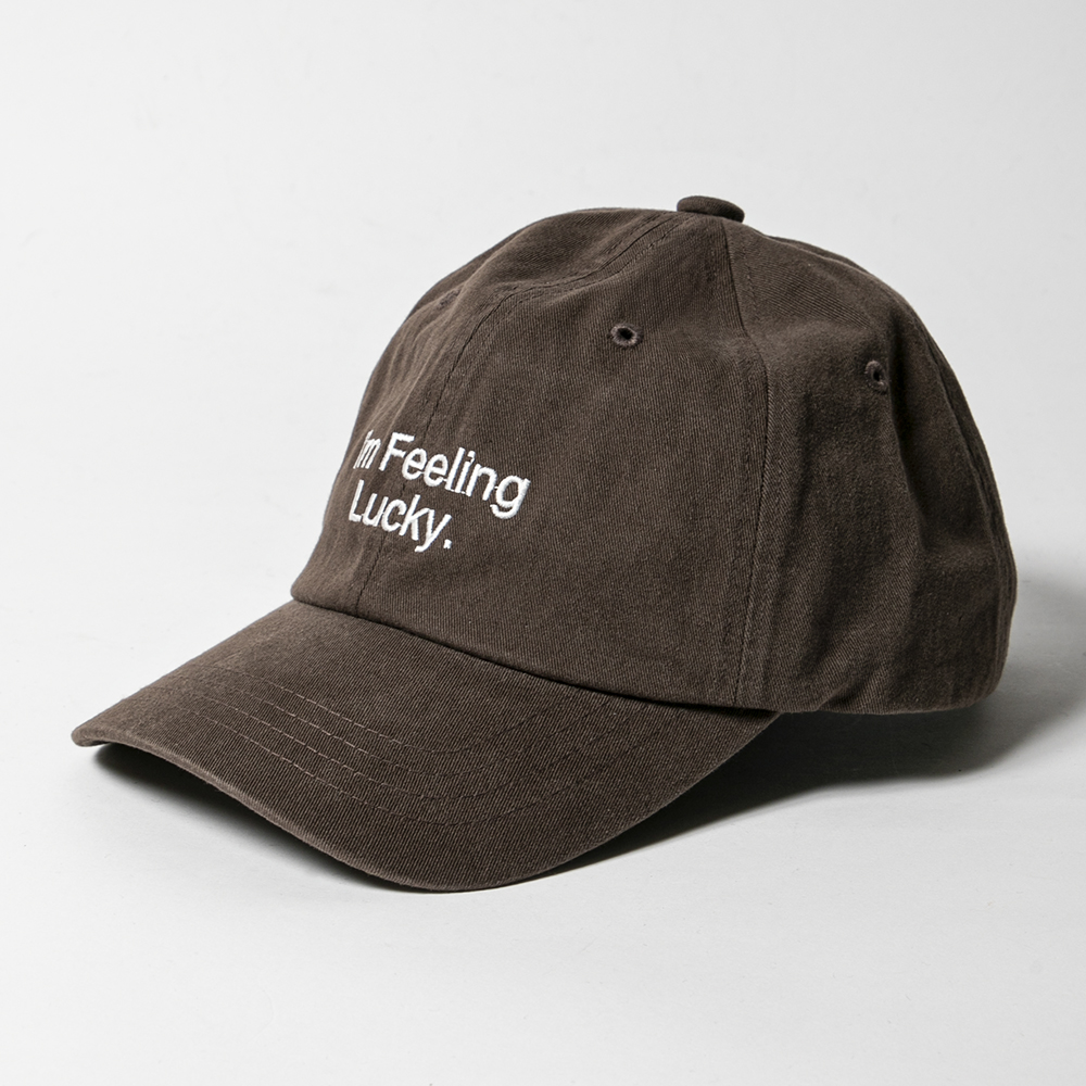 OTTGIPSA Cap I'm Feeling Lucky Brown