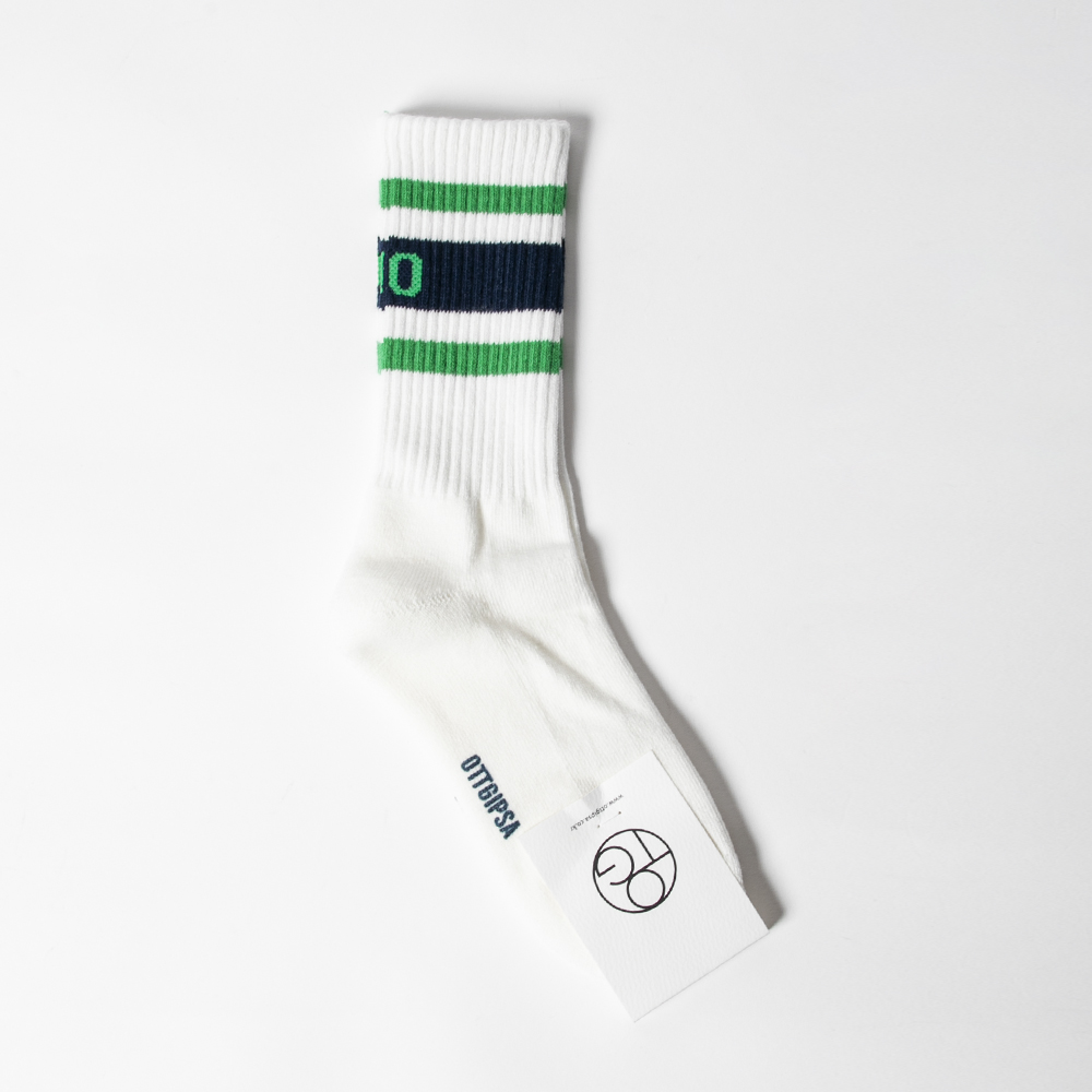 OTTGIPSA NO OB Socks White/Blue/Green