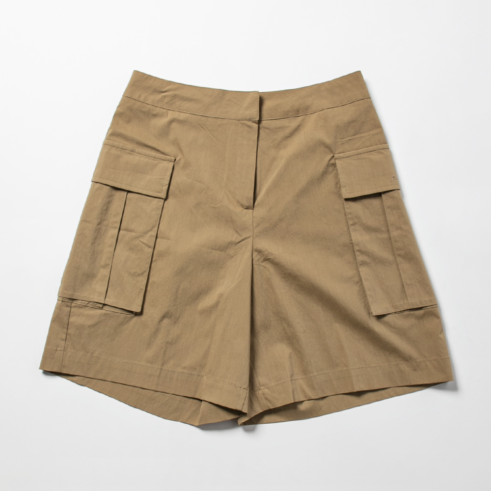 OTTGIPSA Women's Cargo Shorts Beige
