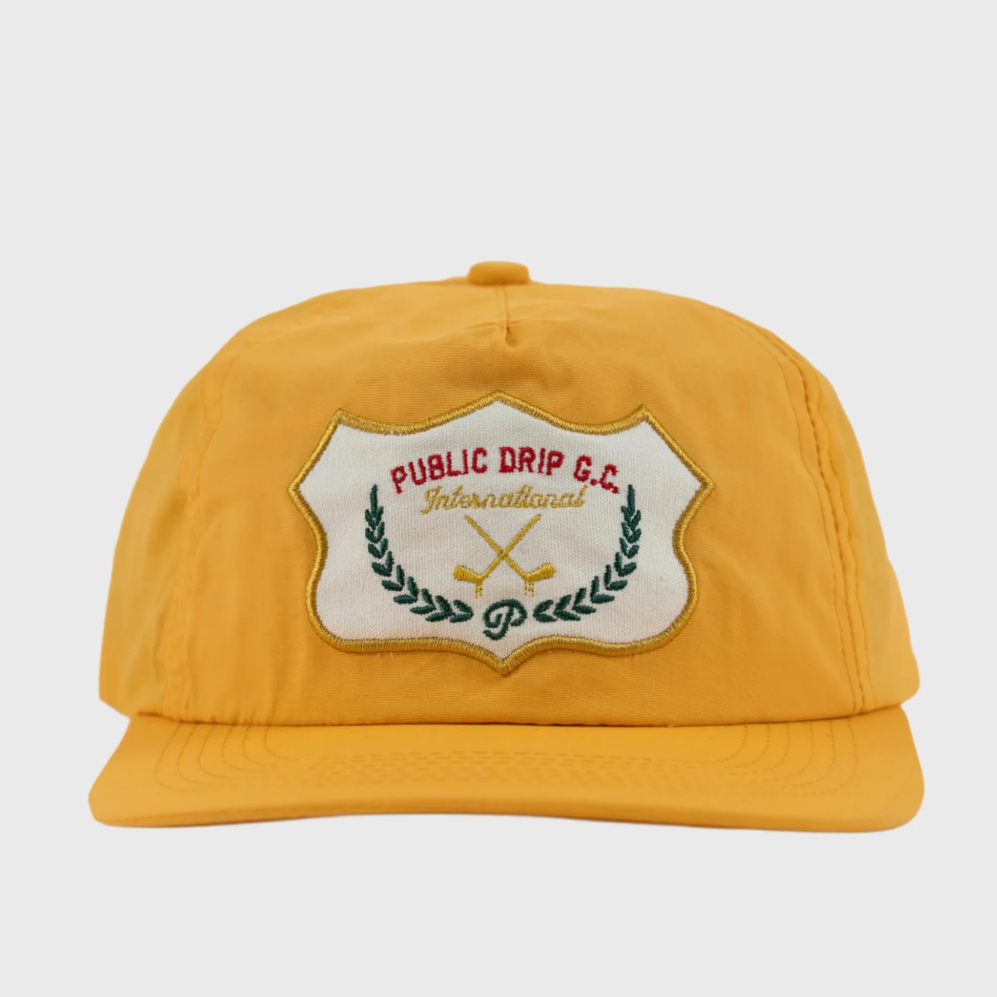 Public Drip パブリックドリップ G.C. Hat 帽子 Drip Yellow