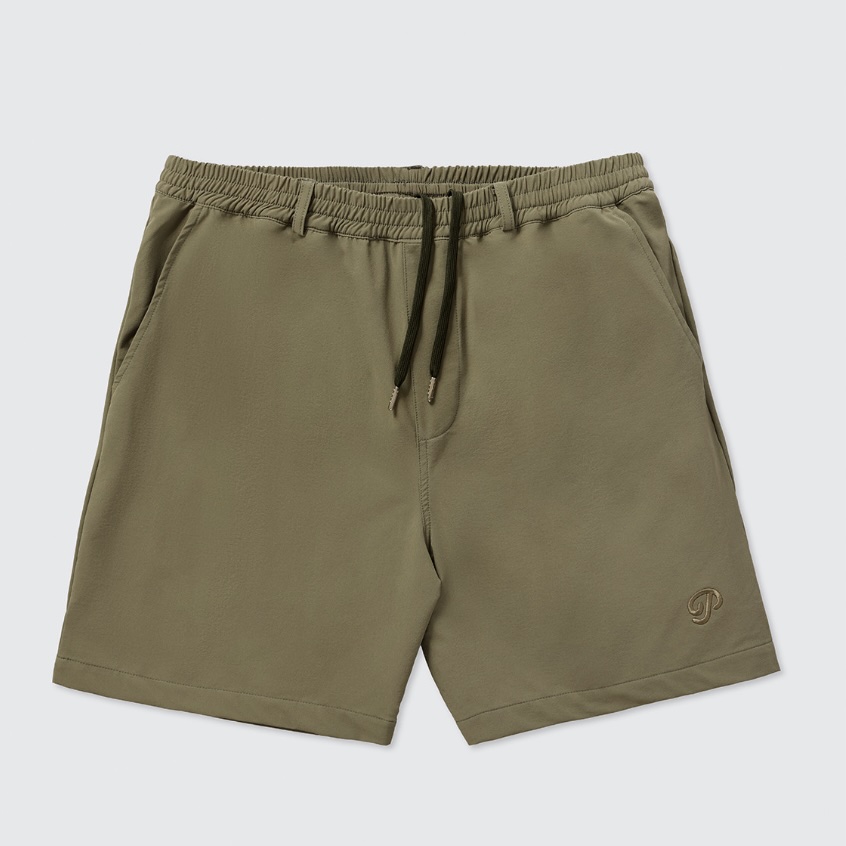 Public Drip パブリックドリップ Men's Anywhere Tech Shorts ショーツ Olive オリーブ