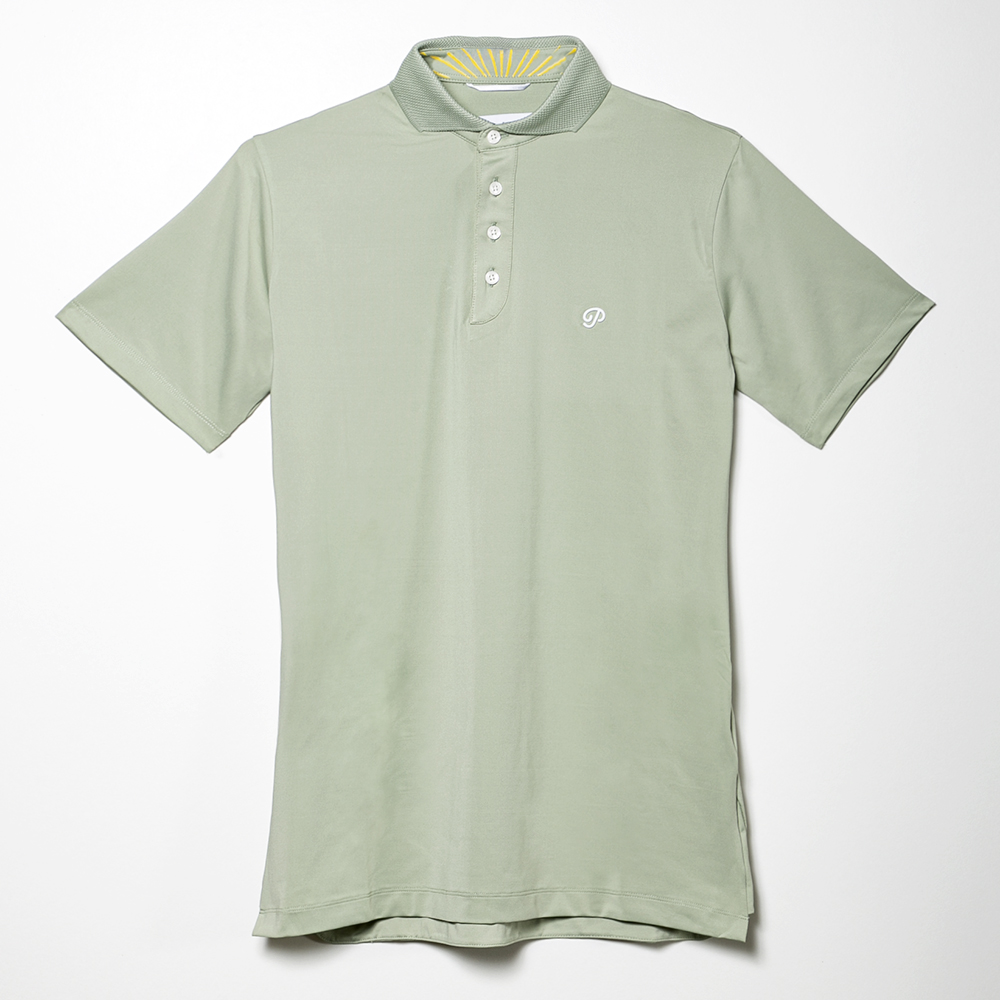 Public Drip パブリックドリップ Men's Athlete Polo ポロ Sage セージグリーン