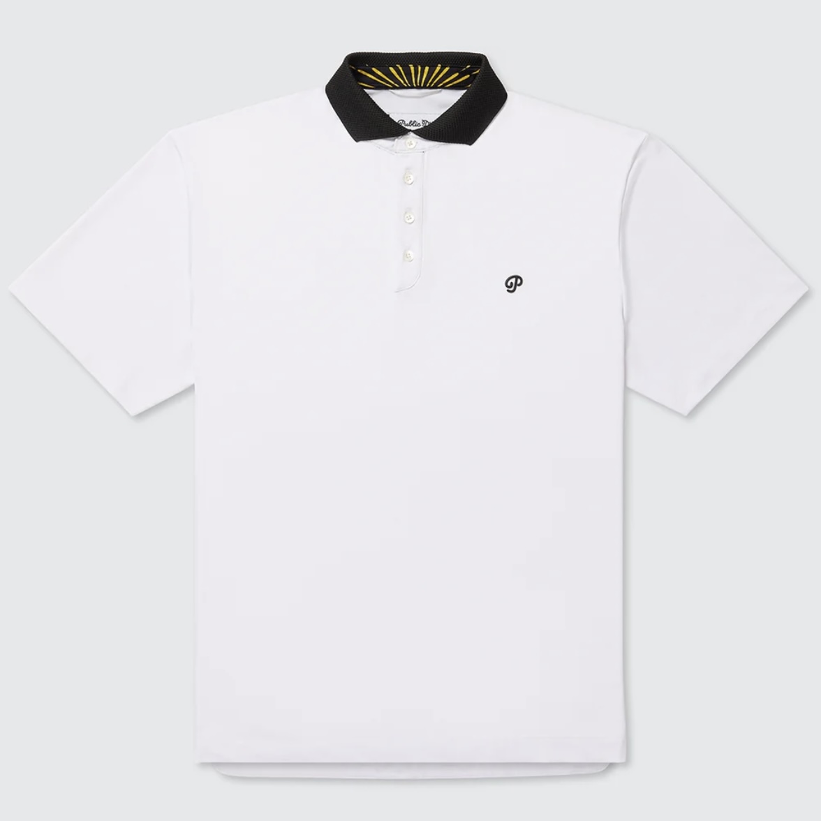 Public Drip パブリックドリップ Men's Athlete Polo ポロ White ホワイト