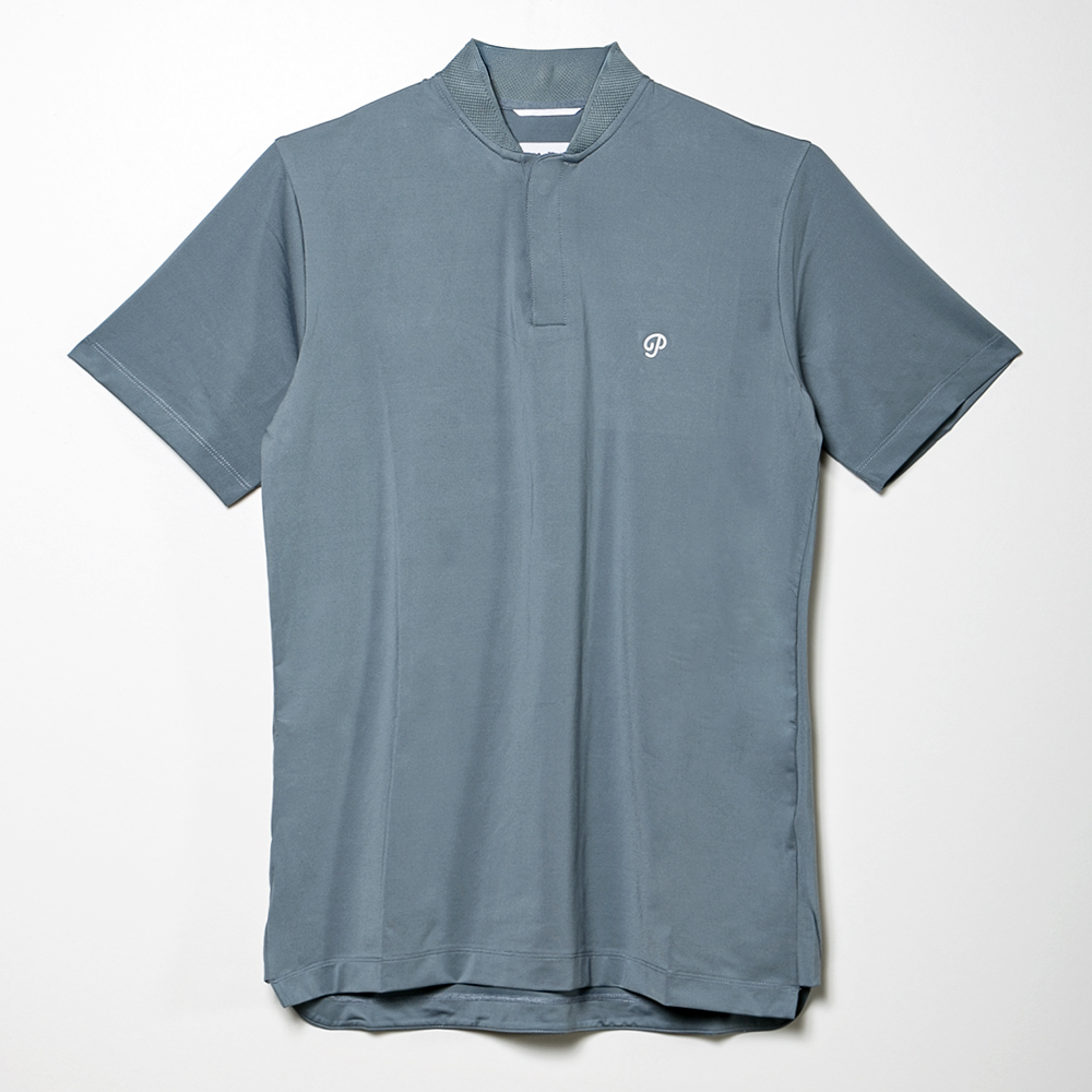 Public Drip パブリックドリップ Men's Blade Polo ブレードポロ Slate スレートブルー