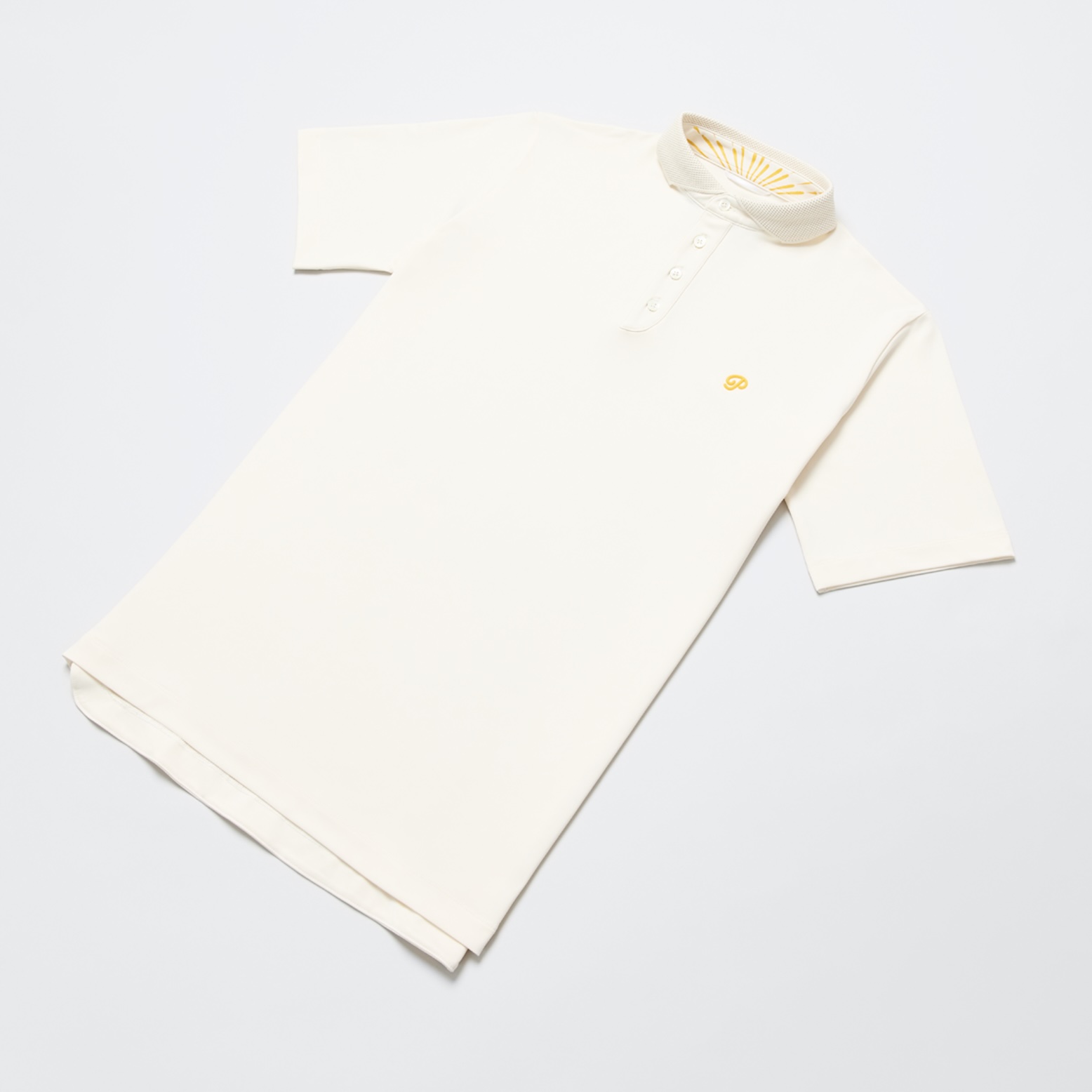 Public Drip パブリックドリップ Men's Athlete Polo ポロ Cream クリーム