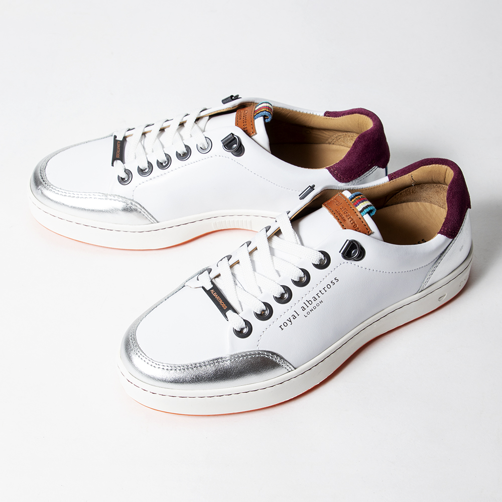 ROYAL ALBARTROSS Women's Golf Shoes THE FIELDFOX Silver