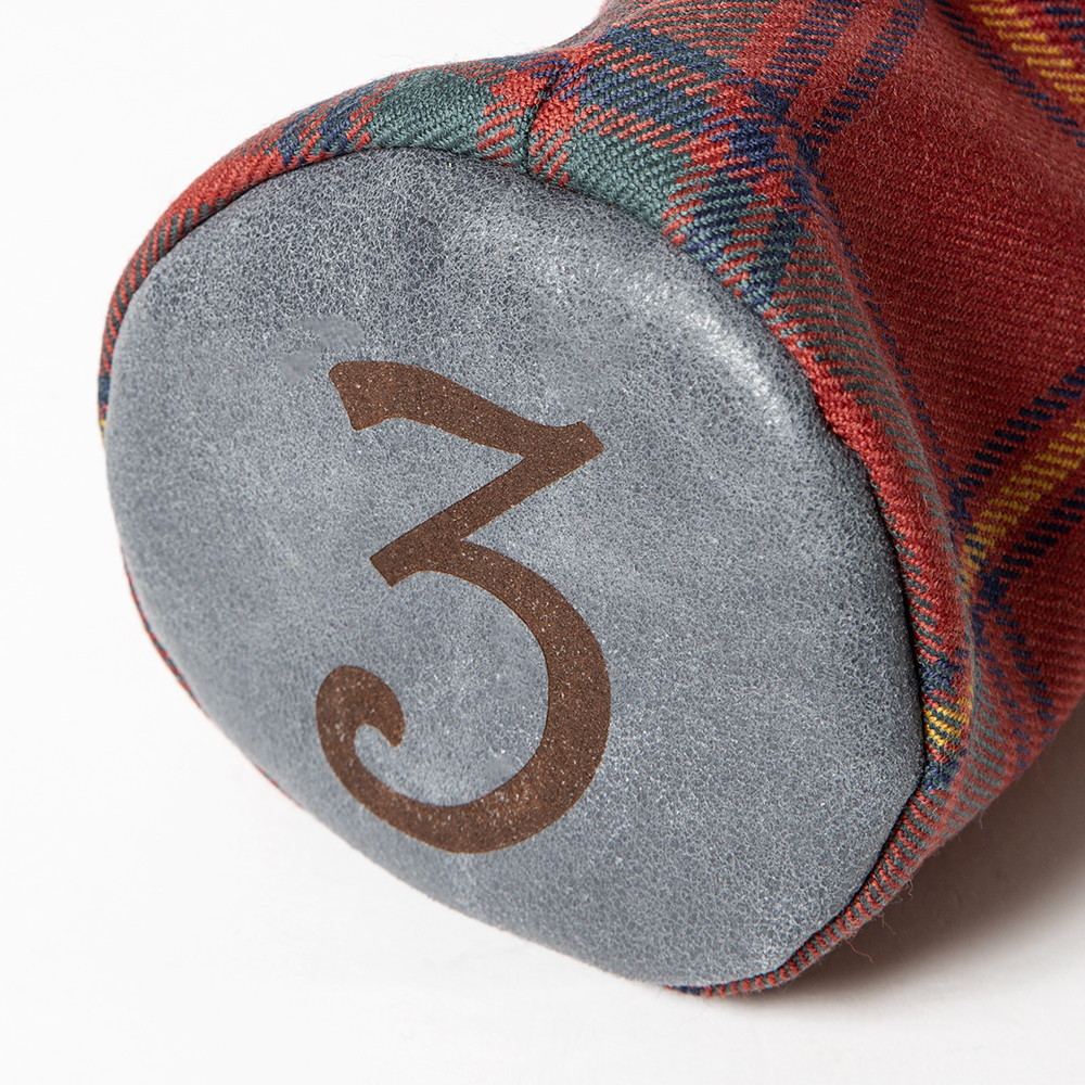 SEAMUS Fairway Wood Cover 3 County Galway Grey Leather