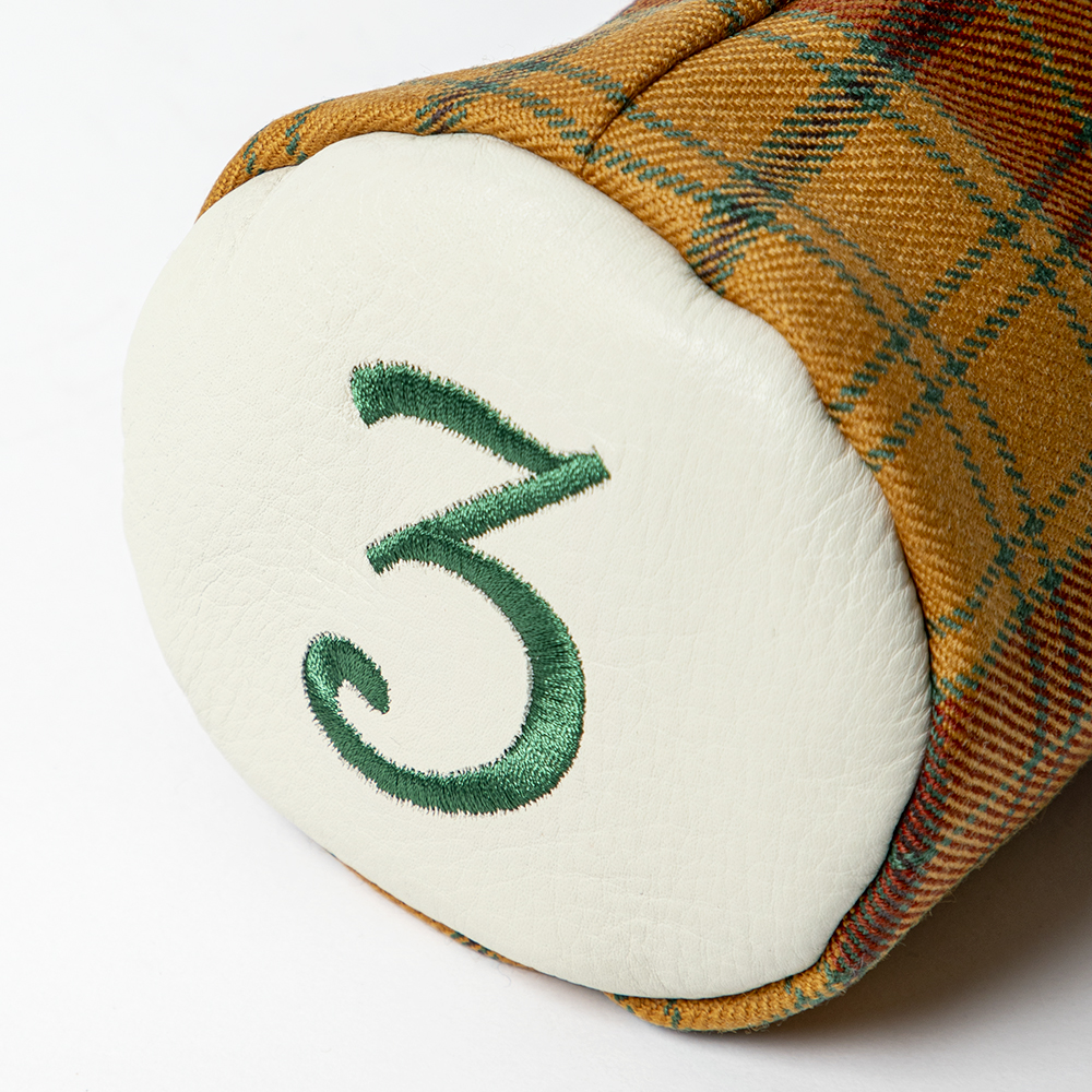 SEAMUS Fairway Wood Cover 3 Glen Affric/White Leather