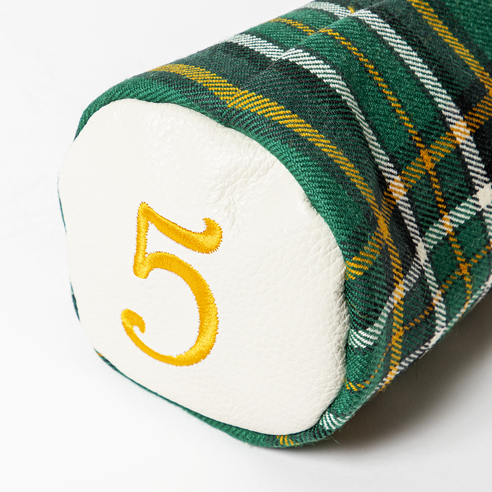 SEAMUS Fairway Wood Cover 5 Irish National White Leather