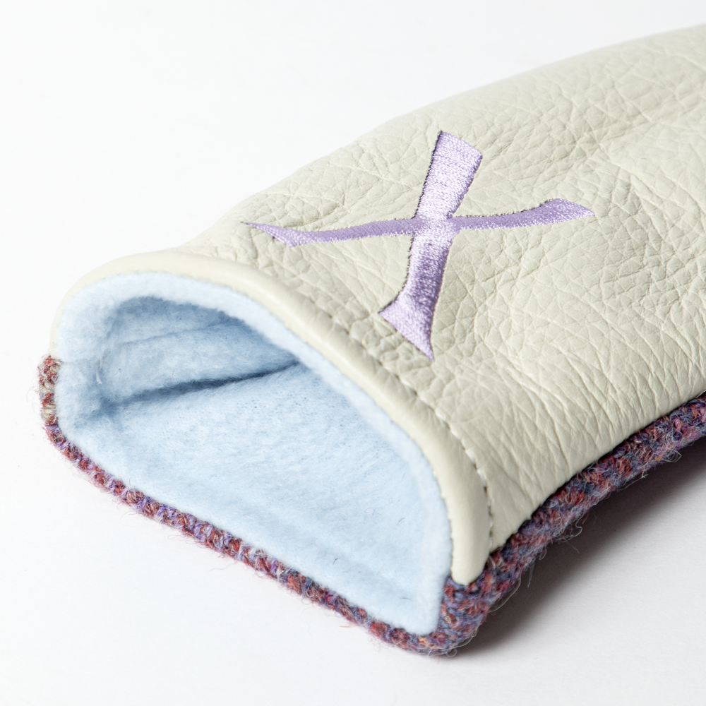 SEAMUS Hybrid Cover X Lavender Check/White Leather