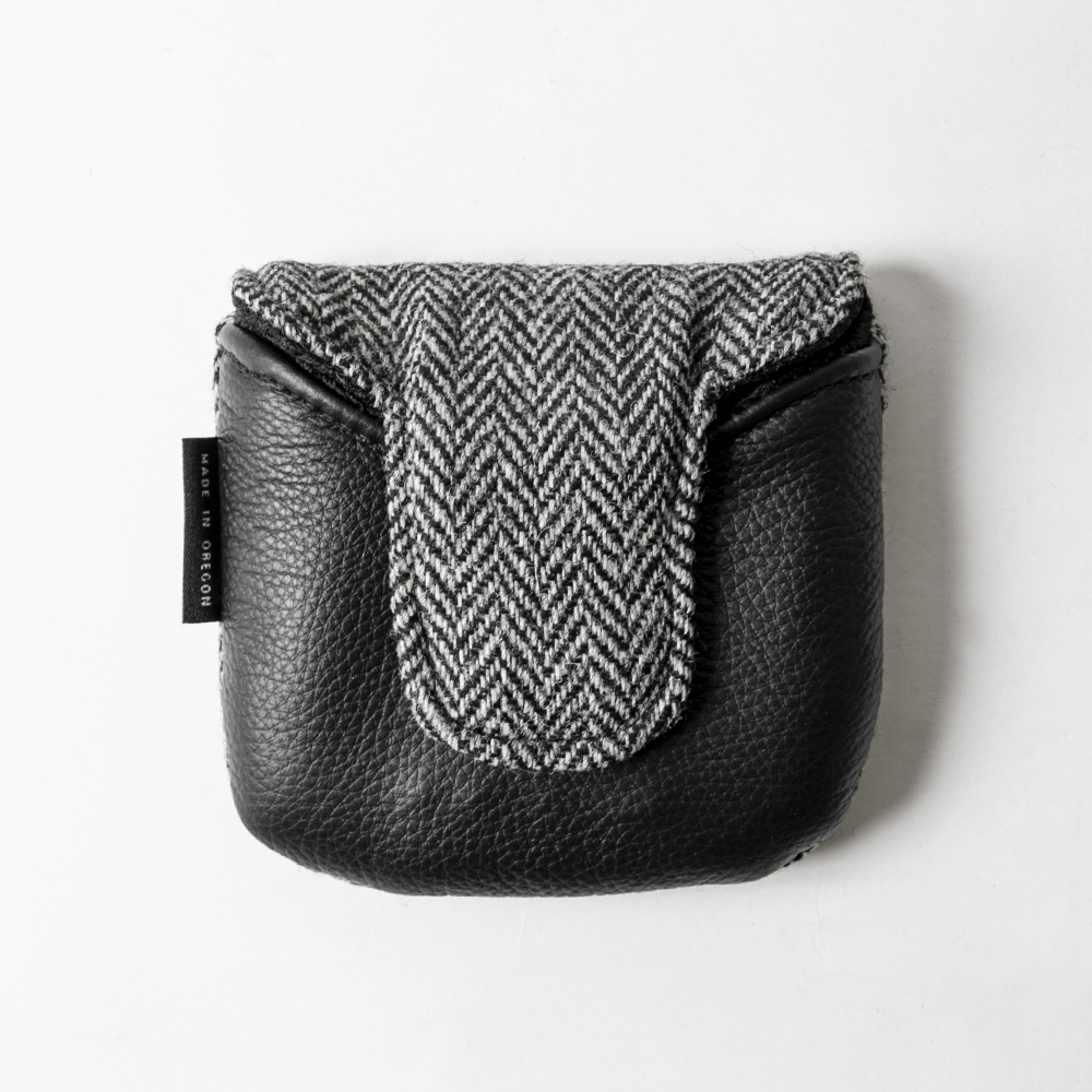 SEAMUS(シェイマス） Mallet Putter（マレットパター） Cover（カバー） Charcoal Tweed Black