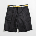 (PRICE DOWN) G/FORE Men's Club Stretch Short Black/Yellow Tape