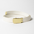 GILLES & LOEWS Unisex Belt Free Pueblo White