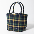 GILLES & LOEWS Cart Bag Check Green