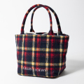 GILLES & LOEWS Cart Bag Check Red