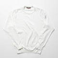 GILLES & LOEWS Unisex Crew Sweater White
