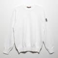 GILLES & LOEWS Unisex Crew Sweater White