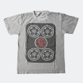 GILLES & LOEWS T-shirt Mahjong Grey