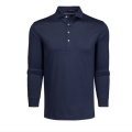 GREYSON Men's Long Sleeve Polo 男性用長袖袖ポロ Omaha Maltese ネイビー