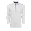 GREYSON Men's Long Sleeve Polo 男性用長袖袖ポロ Apache Arctic ホワイト