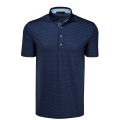 GREYSON Men's Polo ポロ Ponderous Wolf Maltese Blue ネイビー