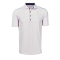 GREYSON Men's Polo 男性用半袖ポロ Saranac White/Pink ホワイト/ピンク