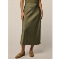 GREYSON Women's Eris Midi Skirt スカート Camp オリーブ