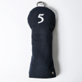 Knee Deep Fairway Wood Cover 5 Cotton Canvas Navy