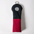 Knee Deep Fairway Wood Cover Ball Cotton Canvas Navy x Red x White