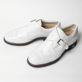 LAMBDA Men's Dijon Monk Strap White
