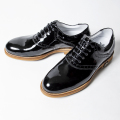 LAMBDA Men's FERRARA Black Patent