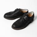 LAMBDA ラムダ Women's ウィメンズ Dijon ディジョン Monk Strap モンクストラップ Black ブラック