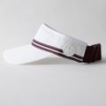 OTTGIPSA Sun Visor White/Burgundy Tape