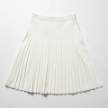 OTTGIPSA Women's Pleated Skirt Ivory
