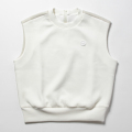 OTTGIPSA Women's Crew Vest Ivory/Oatmeal