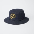 Public Drip パブリックドリップ Bucket Hat 帽子 Big P Denim Indigo ブルー