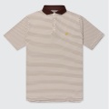 Public Drip パブリックドリップ Men's Athlete Polo ポロ Stripe Cream/Coffee クリーム/ブラウン