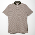 Public Drip パブリックドリップ Men's Athlete Polo ポロ Stripe Olive/Crem オリーブ/クリーム