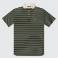 Public Drip パブリックドリップ Men's Athlete Polo ポロ Stripe Pine Grove/Honey Gold グリーン/ゴールド