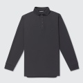 Public Drip パブリックドリップ Men's Long Sleeve Waffle Knit Polo 長袖ワッフル ニット ポロ Dark Slate ダークブルーグレー