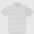 Public Drip パブリックドリップ Men's Performance Polo ポロ Pique ピケ White/Dark Grey ホワイト/ダークグレー