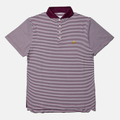 Public Drip パブリックドリップ Men's Striped Polo ストライプポロ Maroon/White ボルドー/ホワイト