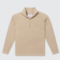 Public Drip パブリックドリップ Men's Half Zip Sweater メンズ ハーフジップ セーター Herringbone Cream Beige ヘリンボーン クリームベージュ