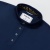Public Drip Tonal Polo 4ボタン仕様 襟元クローズアップ