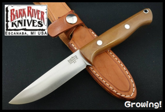 BARK RIVER KNIVES【バークリバー・ナイブス】■ 「ガンニー」「HUNTER」【A-2】【ランプレス】【ナチュラルマイカルタ】ガニー Gunny 【配送料無料】 【廃番】