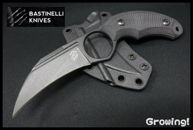 Bastinelli 【バスティネリ】■ ハーピー 【ブラック】 【N690Co】【G-10】HARPY 【配送料無料】 【廃番】